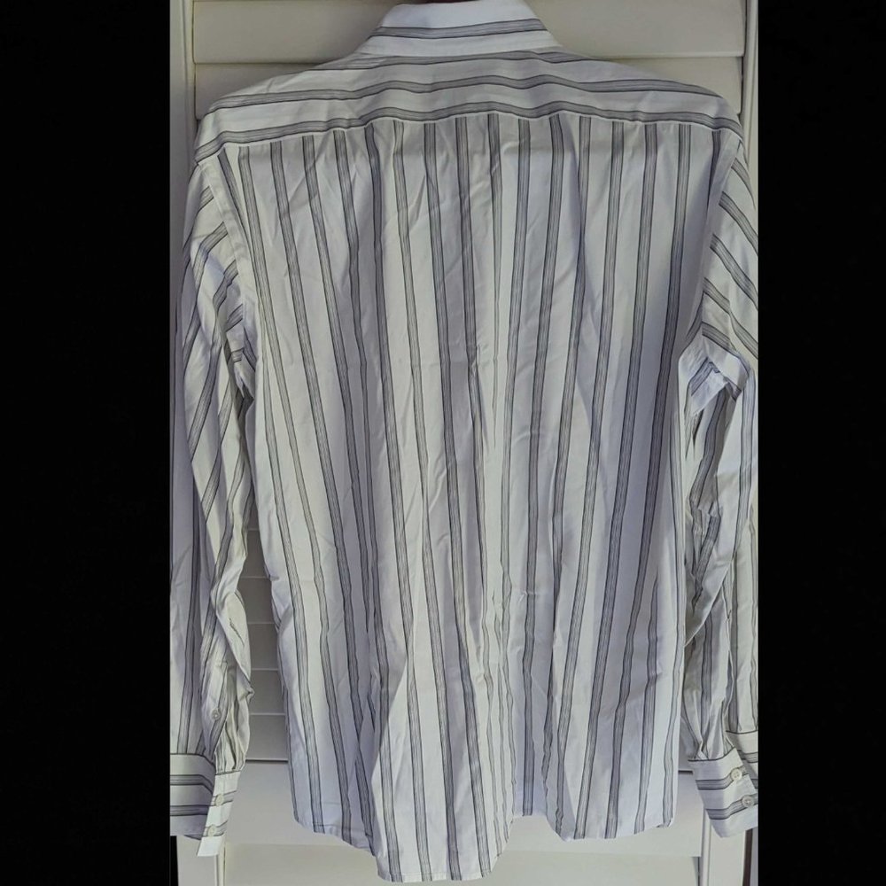 Men's Long Sleeve Dress Shirt - Faconnable - Picture 6 of 6